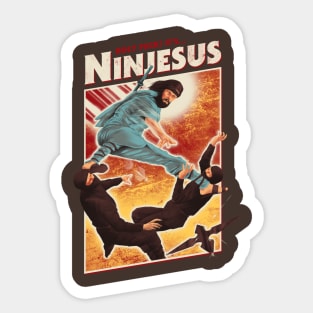 Ninjesus Sticker